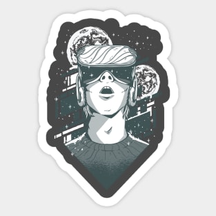 Virtual Reality Design Sticker